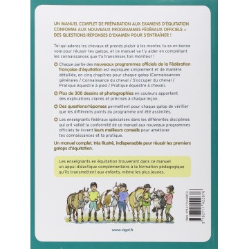 Galops 1 et 2 : manuel + questions-réponses d'examen - Librairie